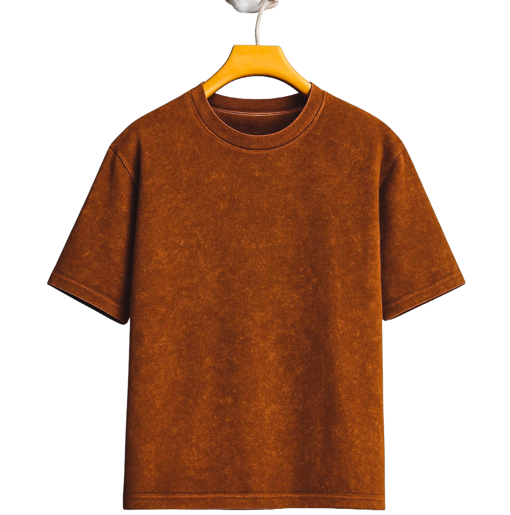Acid Wash Drop Shoulder T-Shirt